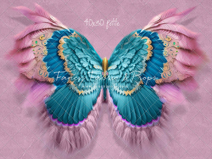 Shimmering Claudina Feathers - Petite