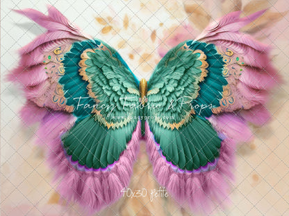 Shimmering Flora Feathers - Petite