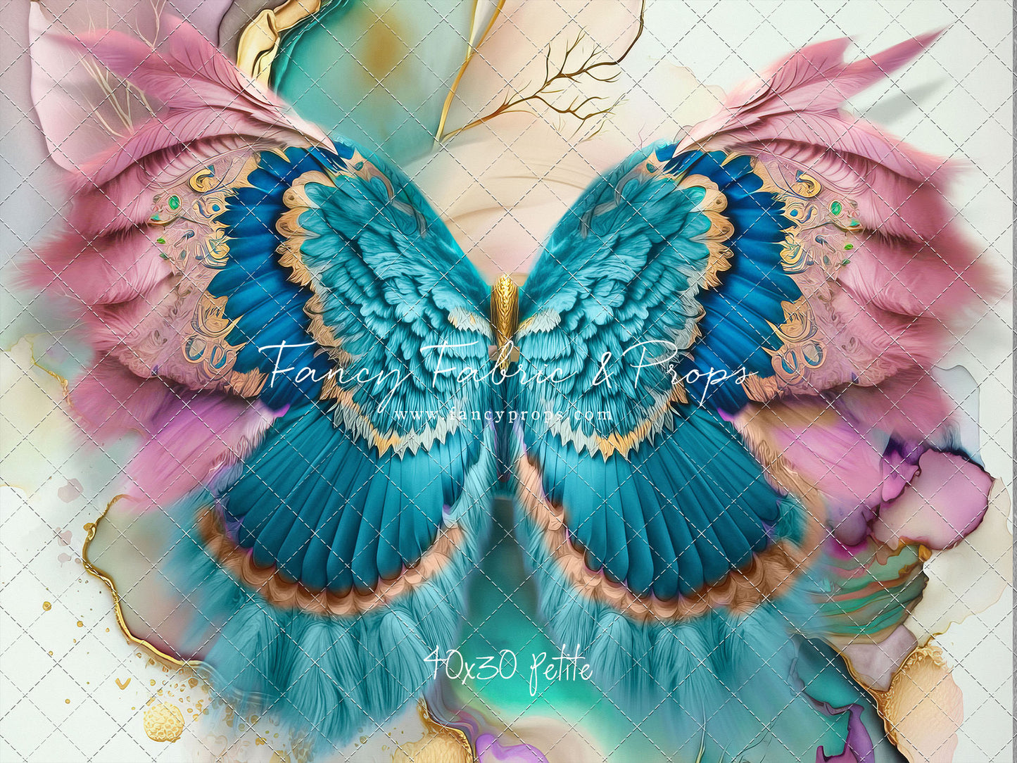 Shimmering Mariposa Feathers - Petite