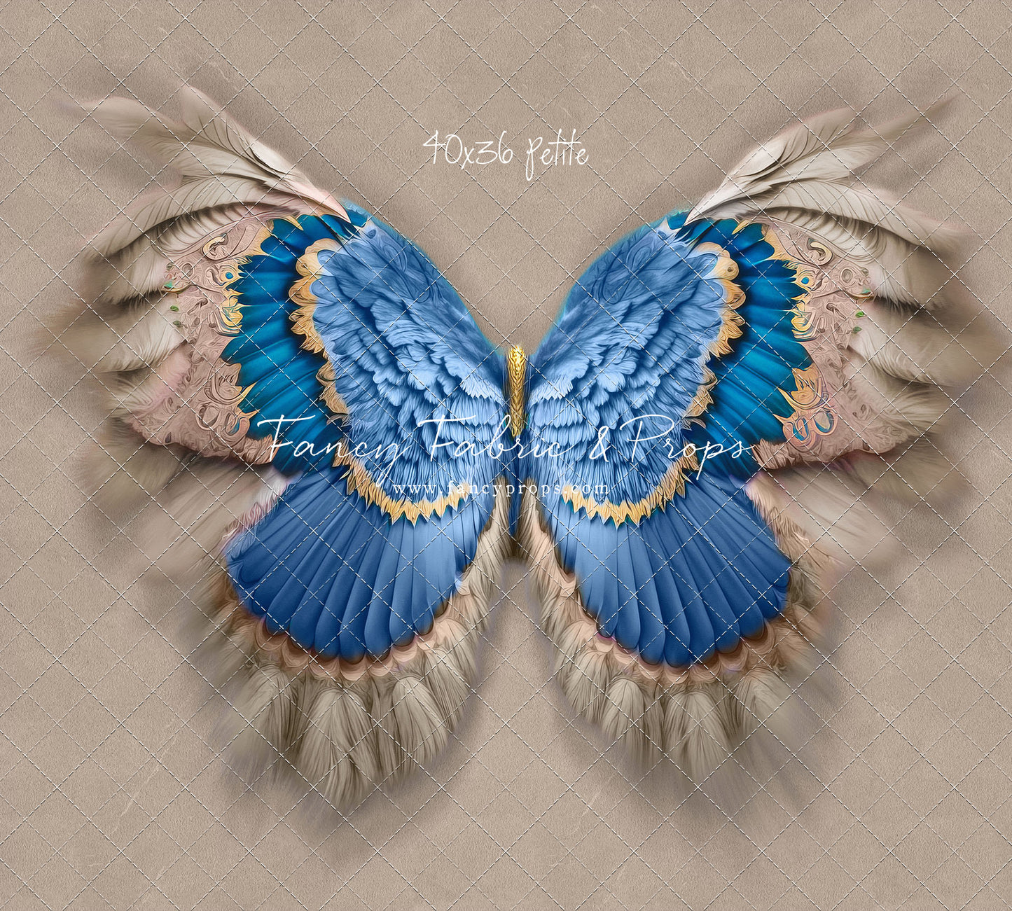 Shimmering Brimstone Feathers - Petite