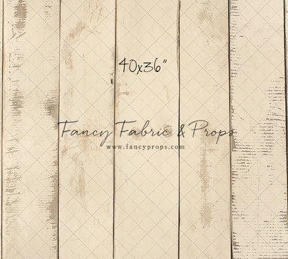 Amanda Cream Barn Wood Planks - Petite