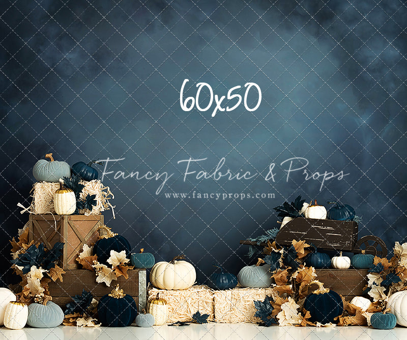 Blue Pumpkins of Fall