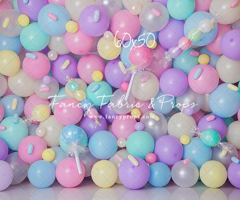 Candyland Balloon Wall