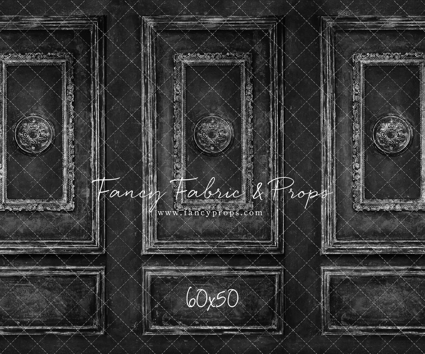 Charcoal Antiqued Wall