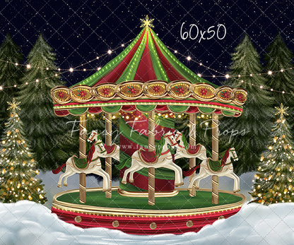Christmas Carousel Rides