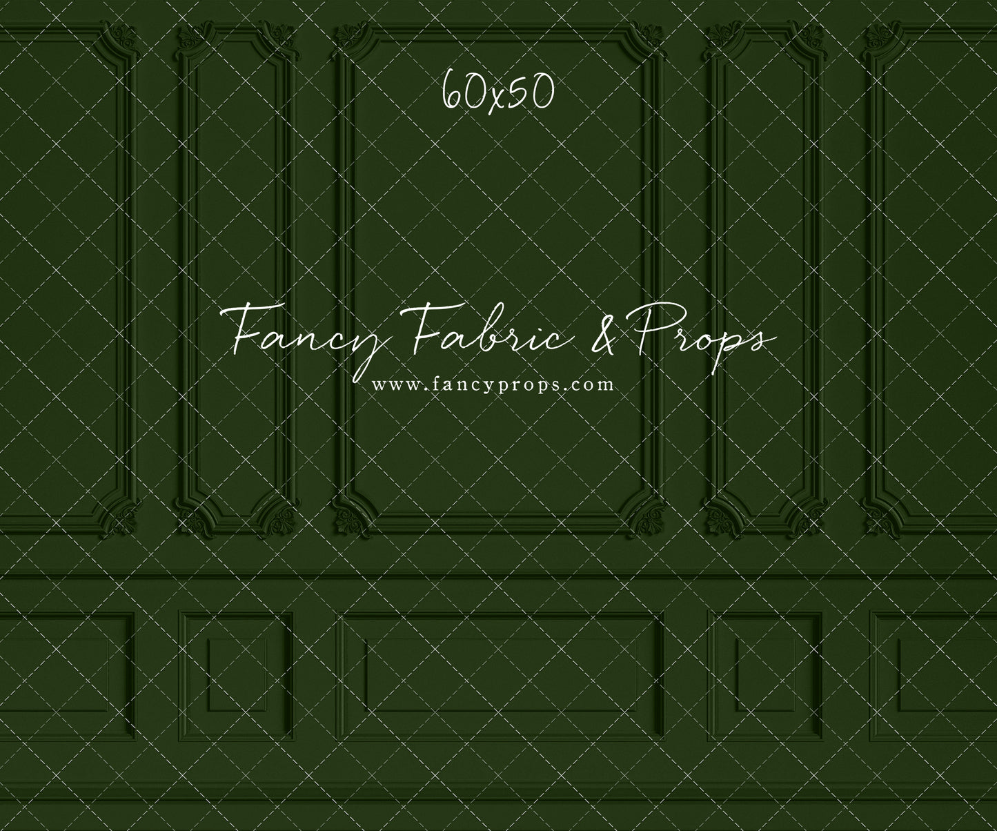 Classic Evergreen Wainscoting Wall - With Sweep Option