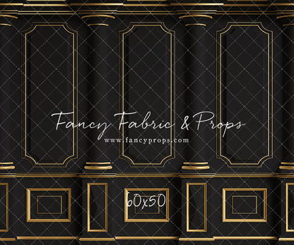 Dark Victorian Gold Wall - With Sweep Option