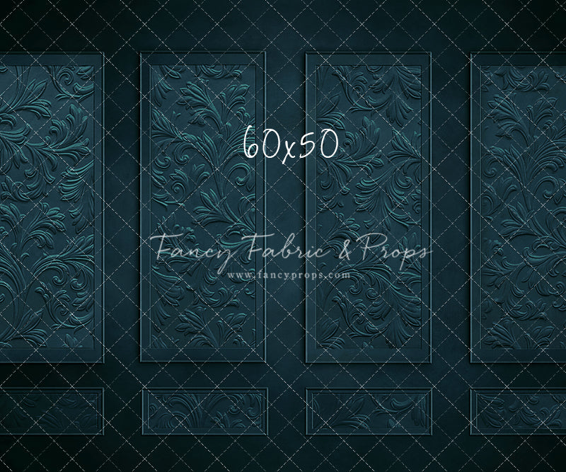 Elegant Aquamarine Wall