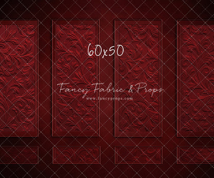Elegant Crimson Wall