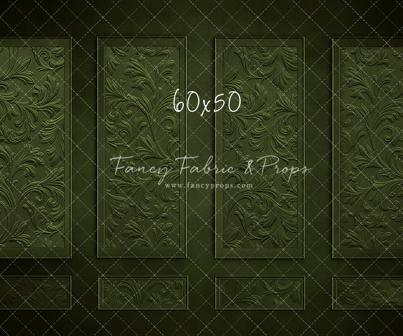 Elegant Emerald Wall