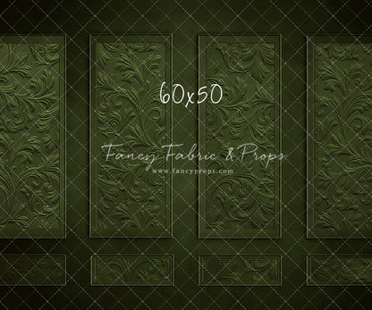 Elegant Emerald Wall