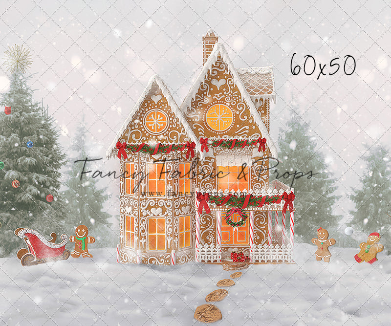 Frosty Gingerbread House