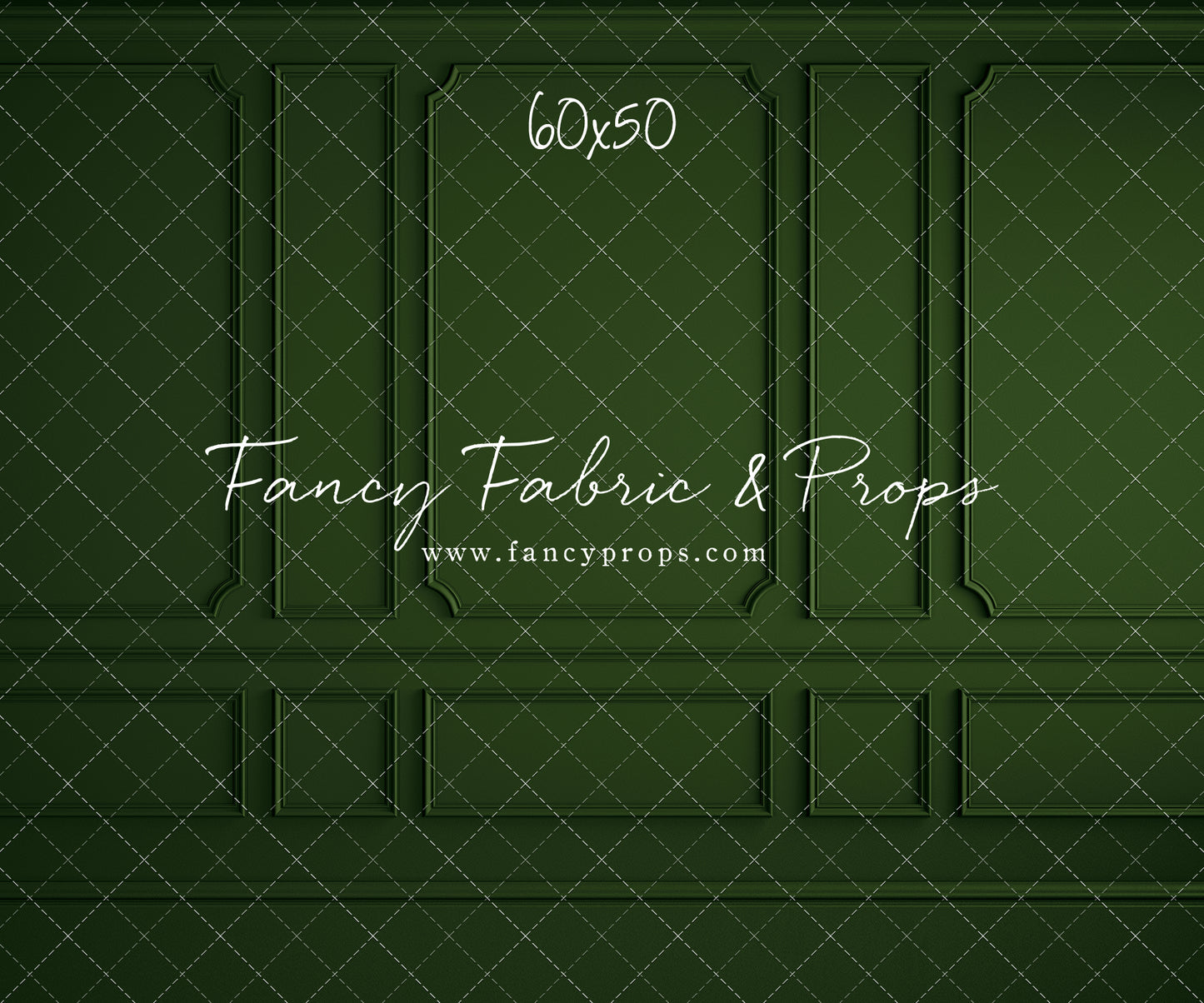 Green Wainscoting Wall