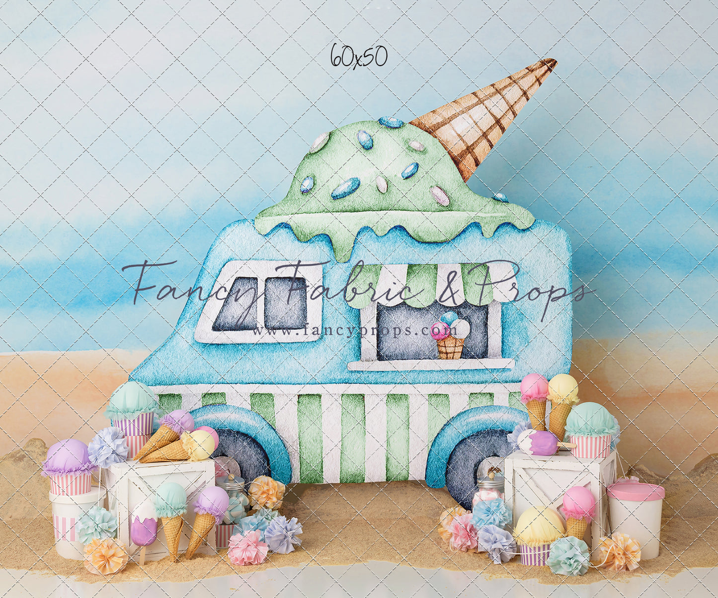 Ice Cream At The Beach