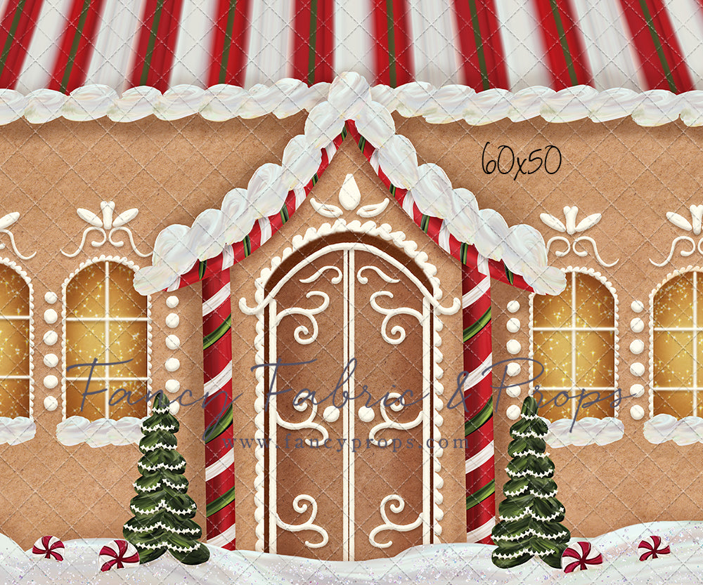 Little Fancy Gingerbread Cottage