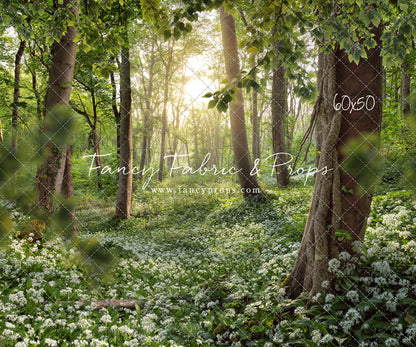 Lush Flowering Forest