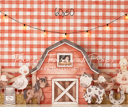 Take Me To The Farm 60x50" - Littles Collection