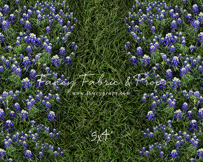 Bluebonnet Grass Mat Floor