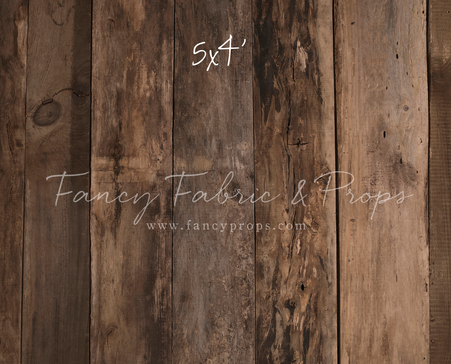 Knox Rustic Wood Planks Mat Floor