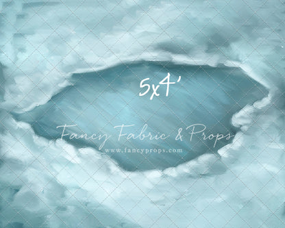 Snowy Pond Mat Floor