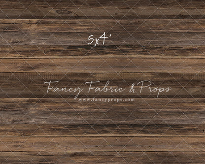 Knox Horizontal Rustic Wood Planks Mat Floor