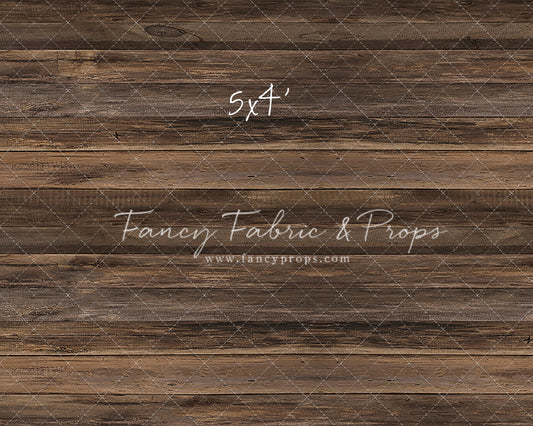 Knox Horizontal Rustic Wood Planks Mat Floor