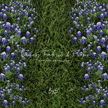 Bluebonnet Grass Mat Floor