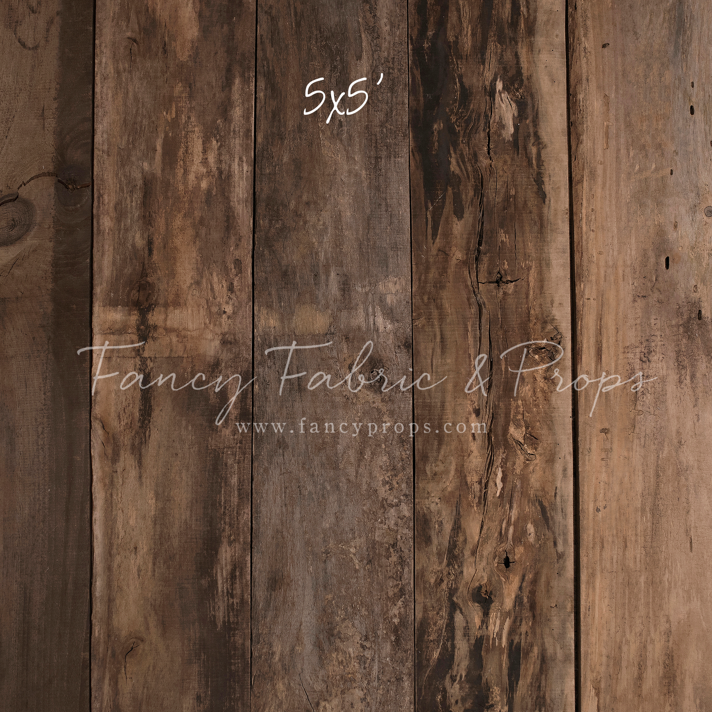 Knox Rustic Wood Planks Mat Floor