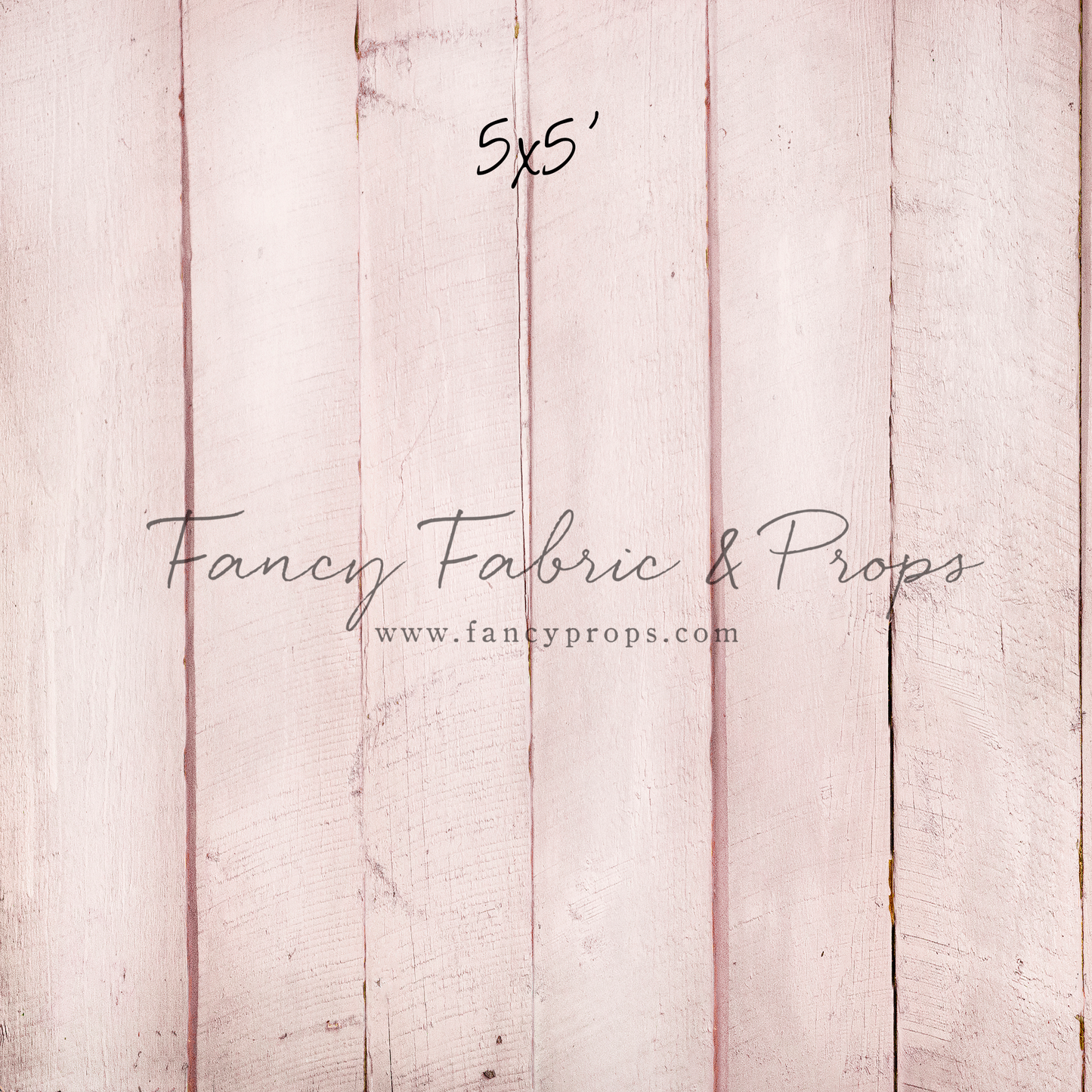 Princess Pink Wood Planks Mat Floor