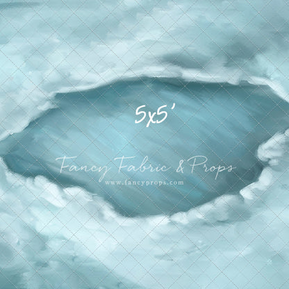 Snowy Pond Mat Floor