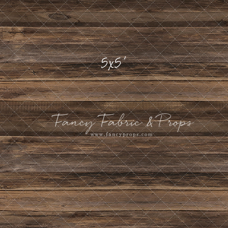 Knox Horizontal Rustic Wood Planks Mat Floor