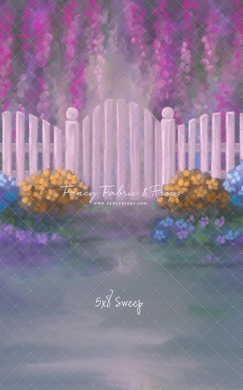 Fuchsia Garden - With Sweep Option