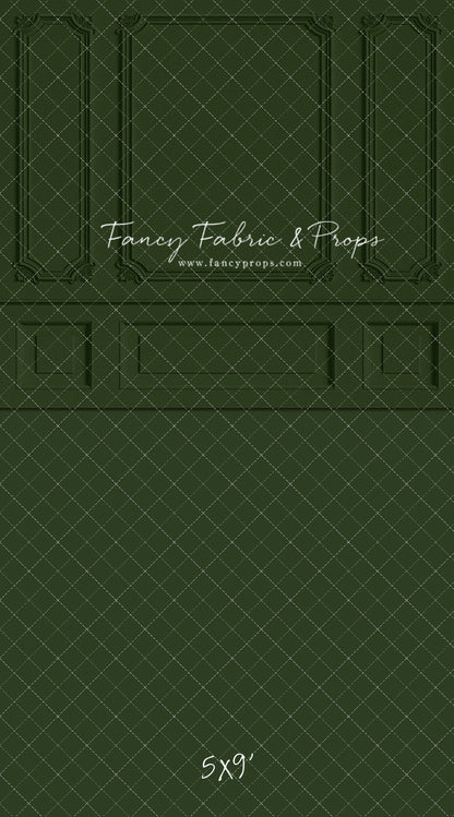 Classic Evergreen Wainscoting Wall - With Sweep Option