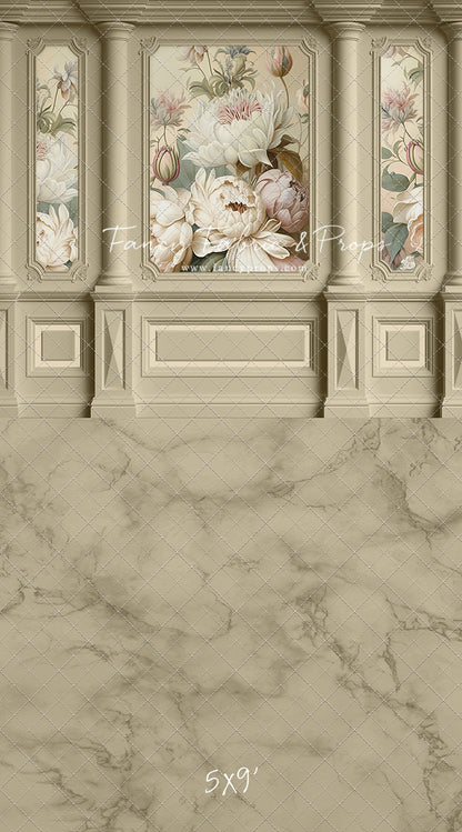 Enchanting Dream Taupe Wall - With Sweep Option