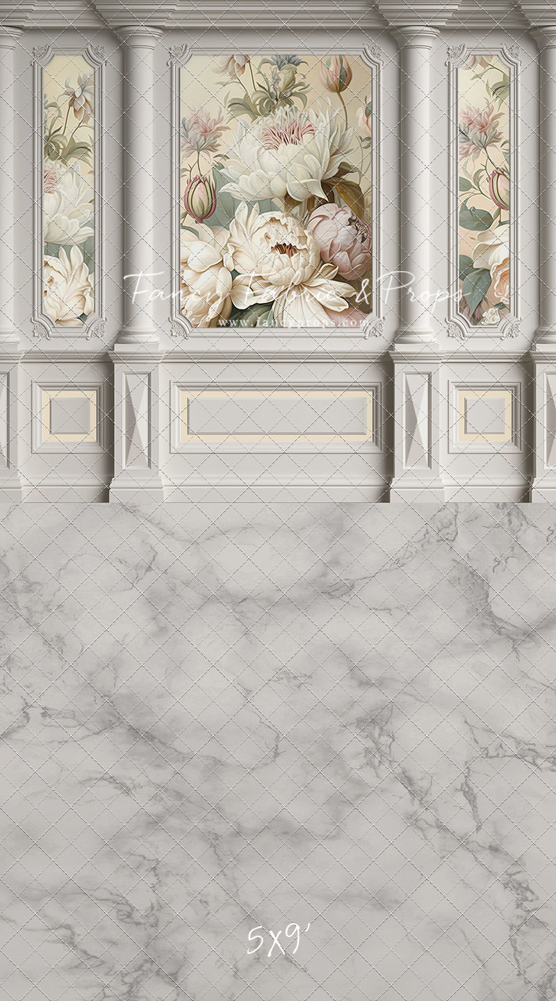 Enchanting Dream White Wall - With Sweep Option