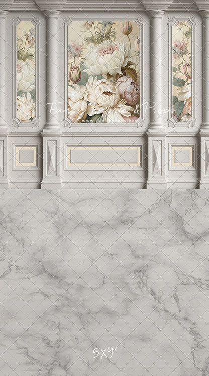 Enchanting Dream White Wall - With Sweep Option