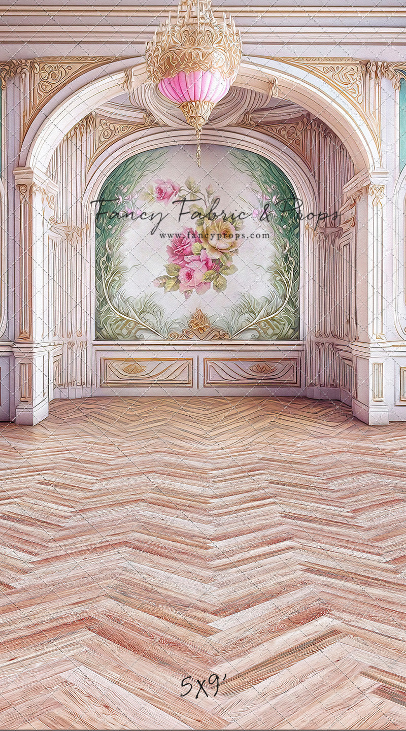 Floral Florence Parlor - With Sweep Option