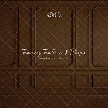 Brown Wainscoting Wall