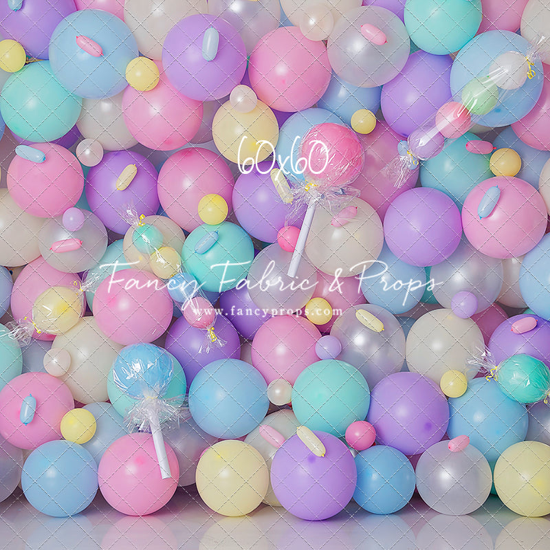 Candyland Balloon Wall