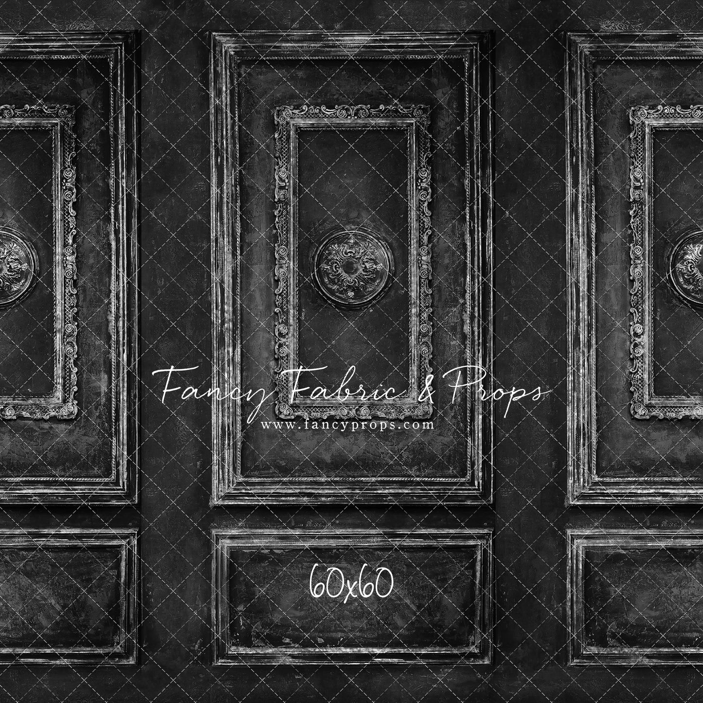 Charcoal Antiqued Wall