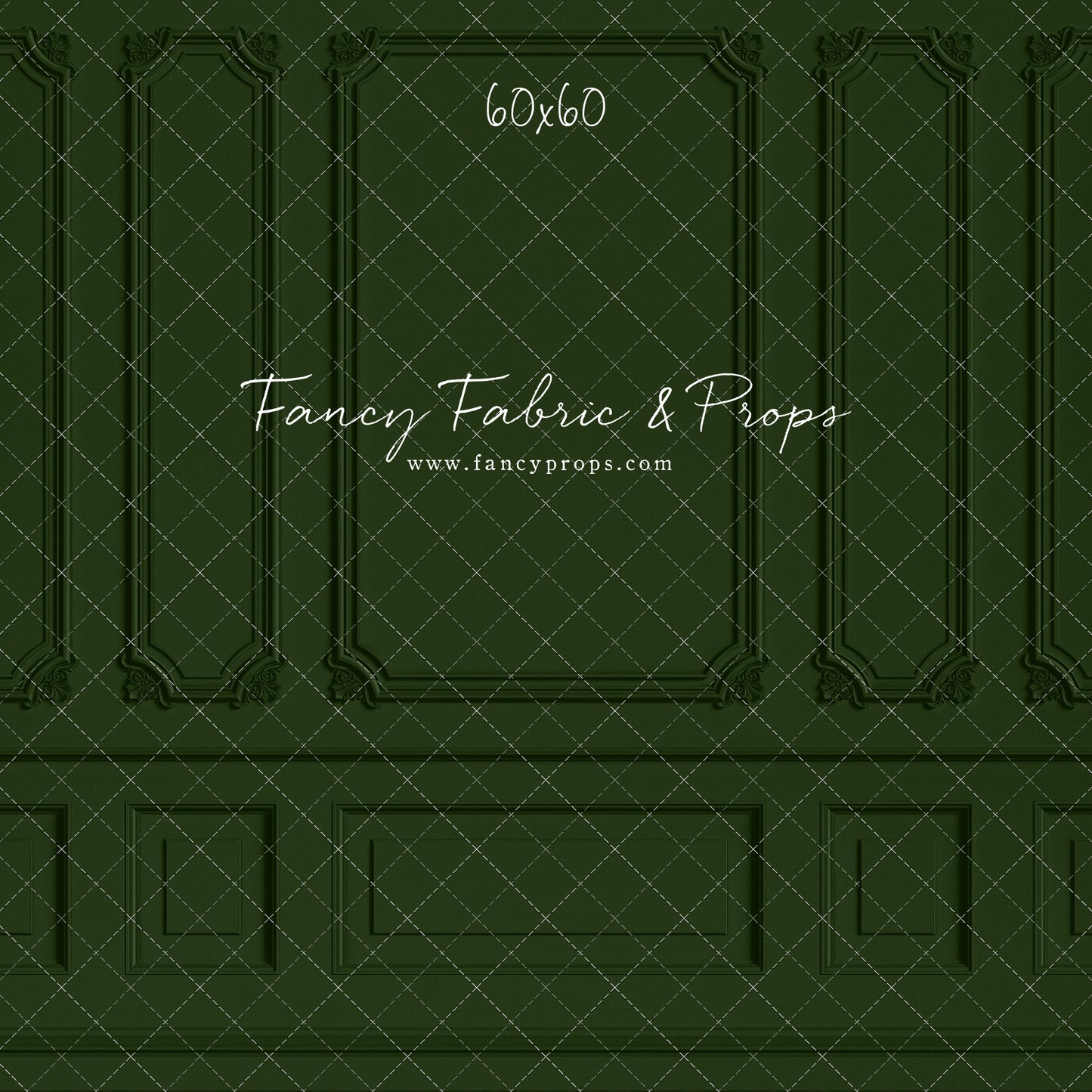 Classic Evergreen Wainscoting Wall - With Sweep Option