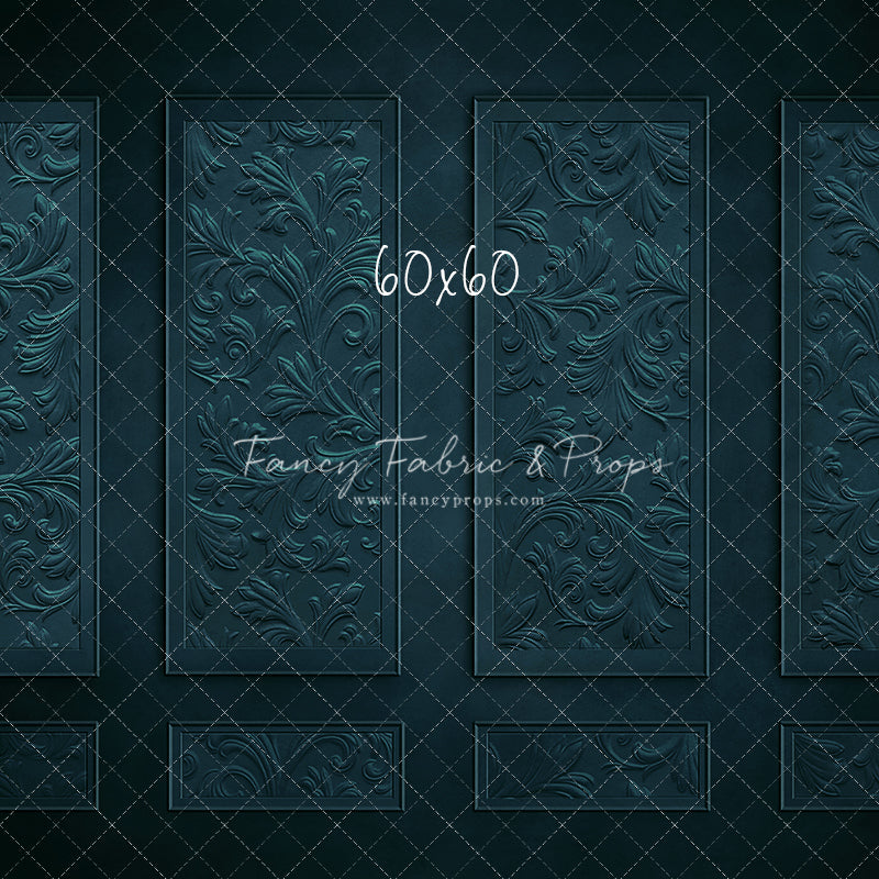 Elegant Aquamarine Wall