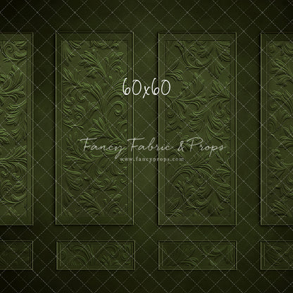 Elegant Emerald Wall