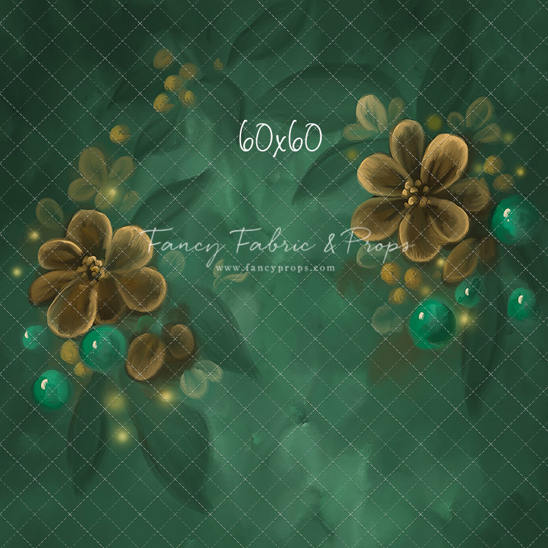 Emerald Winter Blooms