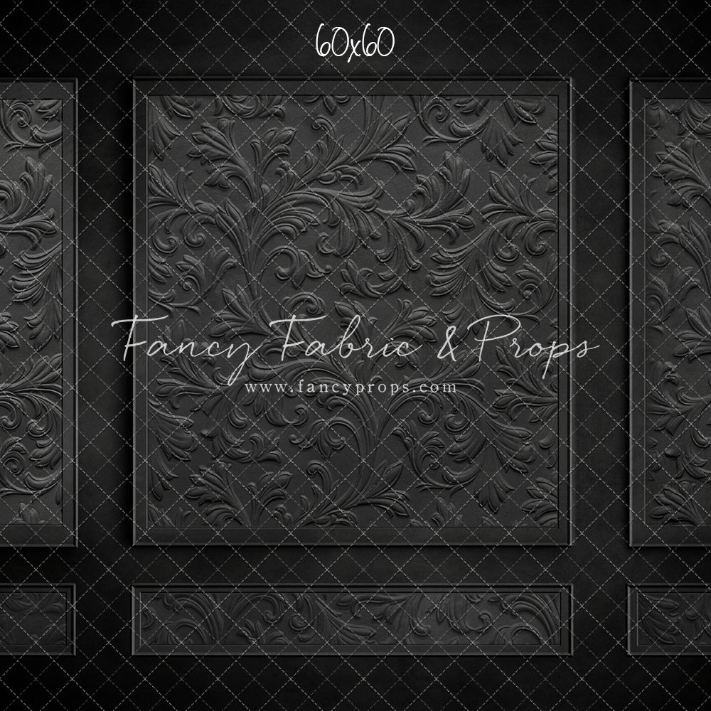 Fancy Black Wall