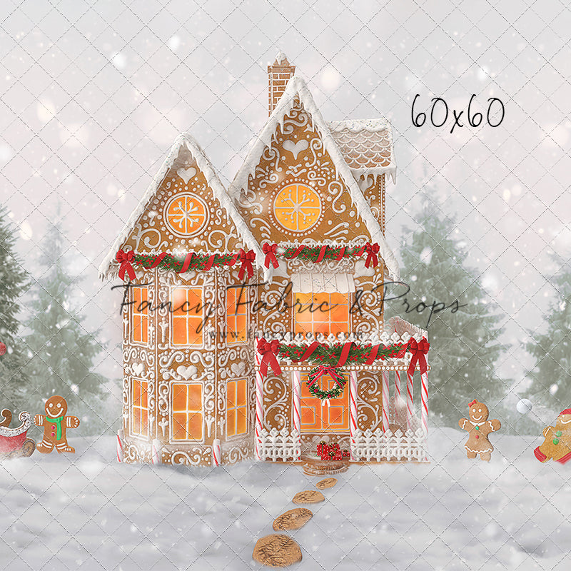 Frosty Gingerbread House
