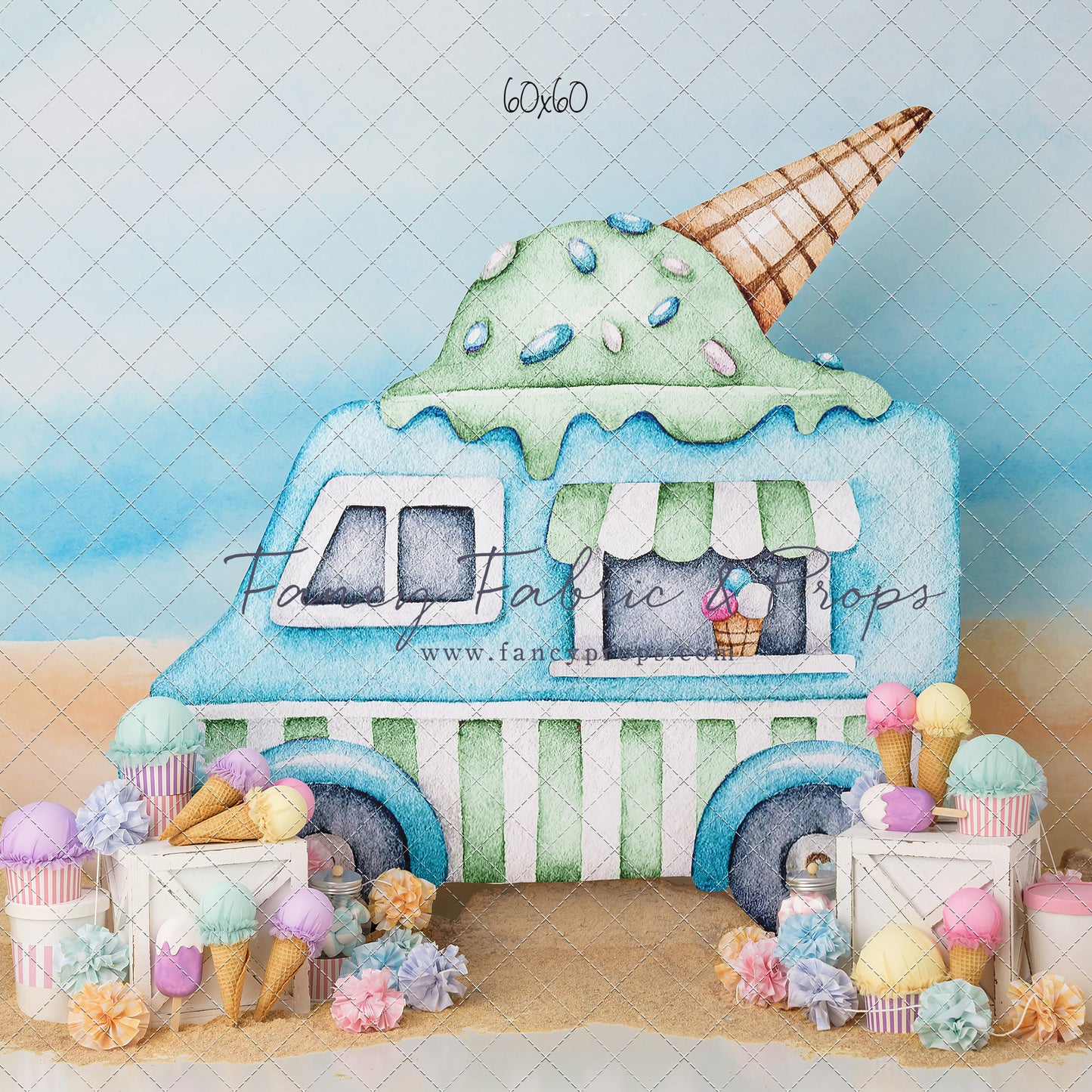 Ice Cream At The Beach