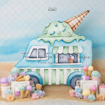 Ice Cream At The Beach