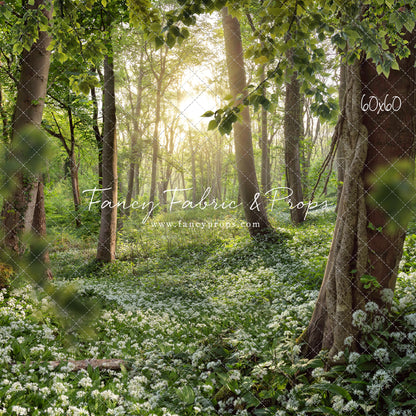 Lush Flowering Forest