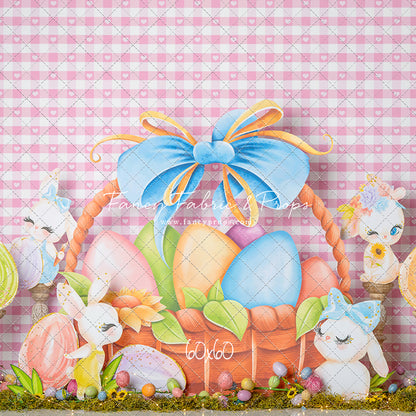 Pretty Bunny Basket